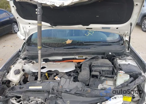 2012 Hyundai Sonata Hybrid из США, поврежденный, VIN KMHEC4A49CA046734